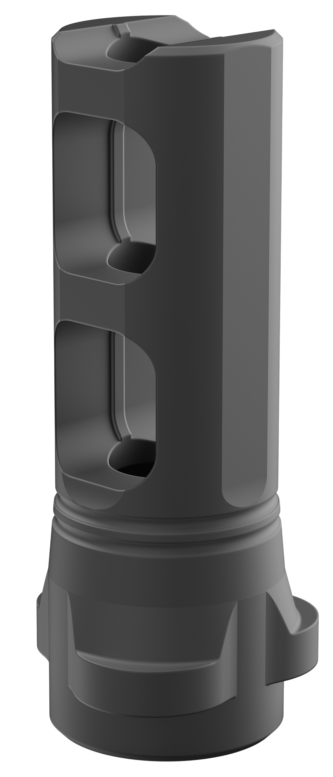 Breek Arms Breek LOK 3QD Gemini Dual-Port 30 Cal Muzzle Brake - Black Nitride