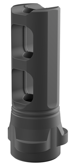 Breek Arms Breek LOK 3QD Gemini Dual-Port 30 Cal Muzzle Brake - Black Nitride