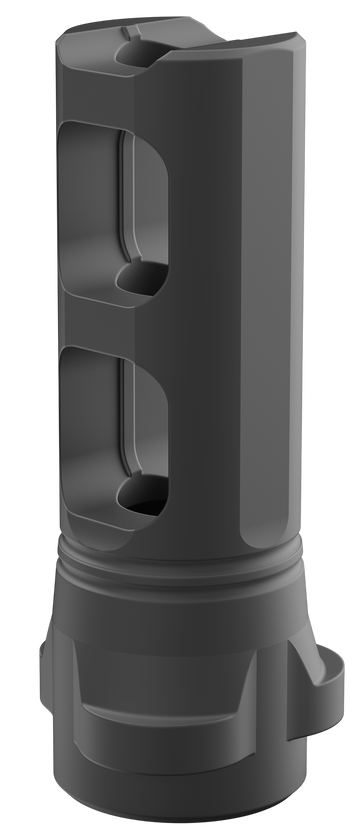Breek Arms Breek LOK 3QD Gemini Dual-Port 30 Cal Muzzle Brake - Black Nitride