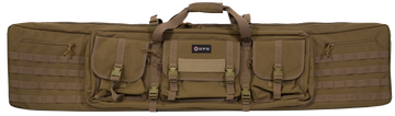 G*Outdoors DRC55FDE Double Rifle Case 55" Flat Dark Earth