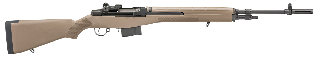 Springfield Armory M1A Standard Issue 308 Win/7.62x51mm 22" 10+1 Semi-Auto Rifle - FDE Stock