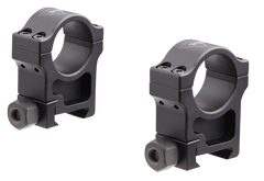 Trijicon AC22006 Riflescope Rings 1in Extra High Aluminum - Black Hardcoat Anodized