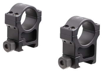 Trijicon AC22006 Riflescope Rings 1in Extra High Aluminum - Black Hardcoat Anodized