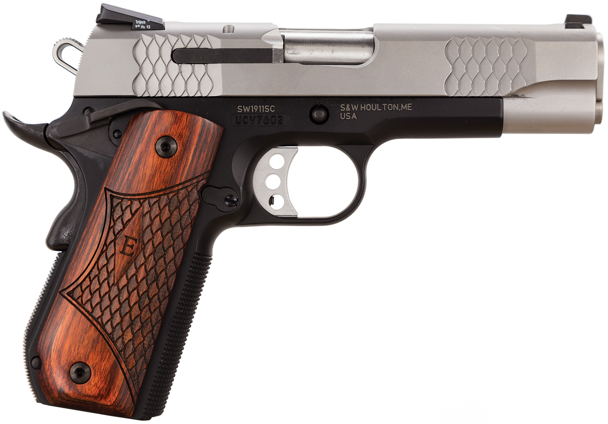 Smith & Wesson 1911 E-Series 45 ACP 4.25" 8+1 SAO Pistol
