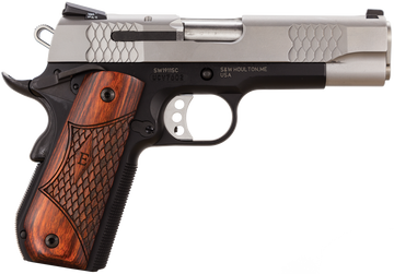Smith & Wesson 1911 E-Series 45 ACP 4.25" 8+1 SAO Pistol