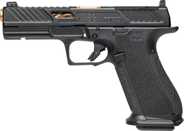 Shadow Systems DR920 Elite 9mm Luger 4.5" 17+1 Semi-Auto Pistol - Black/Bronze