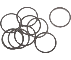 Dead Air DA002 Shim Kit 5/8x24 - (.004", .006", .060") - Stainless Steel