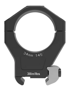 Arken HALO Ti 34mm 1.45" High Scope Rings - Aluminum/Titanium - Matte Black