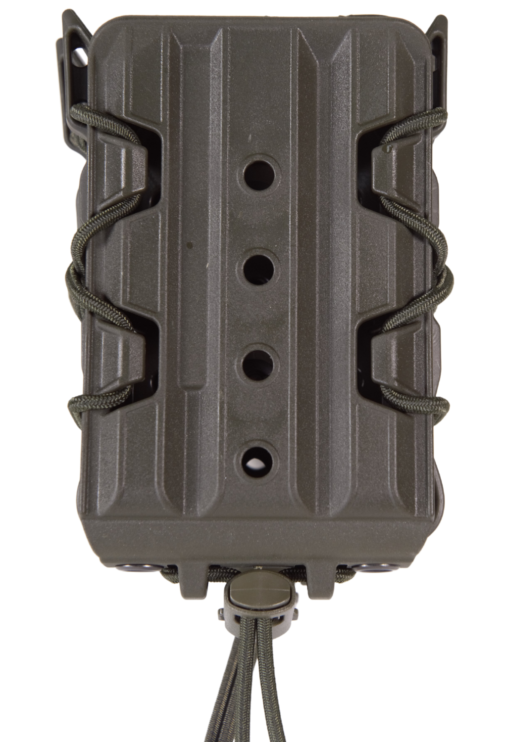 High Speed Gear X2R TACO V2 Double Rifle Magazine Pouch OD Green Polymer Belt Clip/MOLLE U-Mount