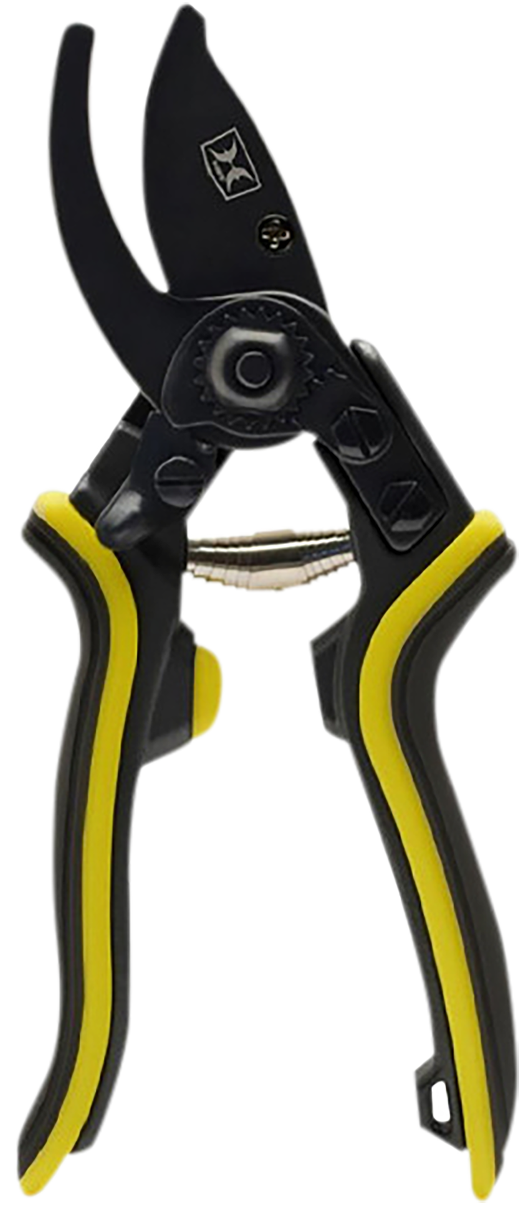 Hawk HWK-PRUNER Hand Pruner SK5 High Carbon Steel Blade Black/Yellow Aluminum