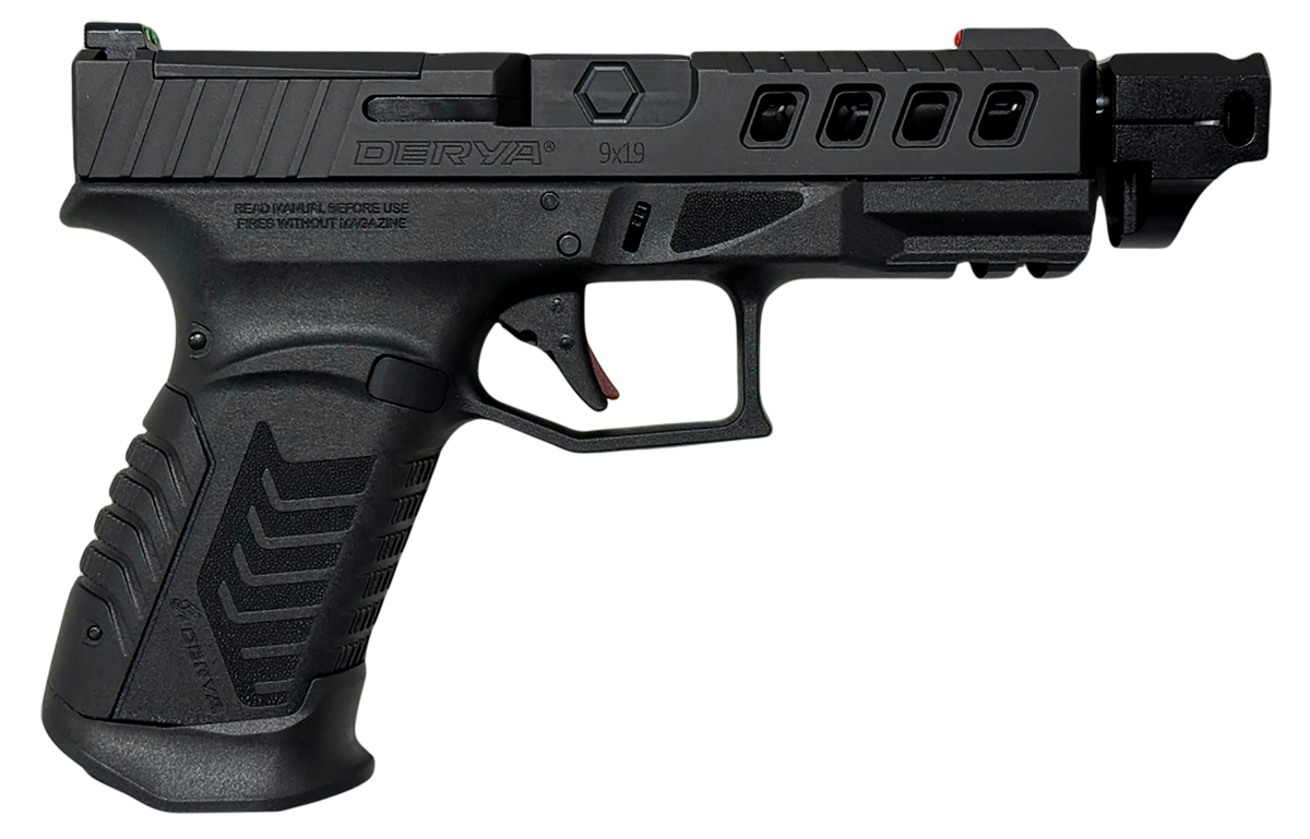 Derya Firearms DY9 COMP 9mm Luger 4.64" 10+1 Semi-Auto Pistol