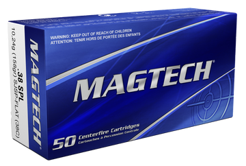 Magtech 38C Range/Training 38 Special 158gr Semi-Jacketed Soft Point Flat - Box or Case