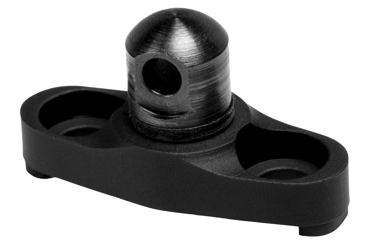 GrovTec GTSW112 Flanged Stud Mount M-LOK Black Anodized 6061 Aluminum