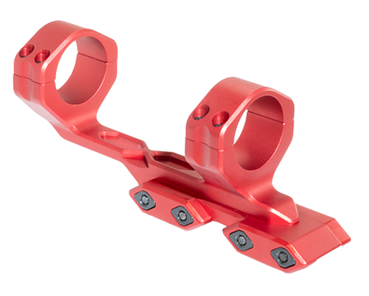 Timber Creek Outdoors Enforcer Cantilever 30mm Scope Mount Red Aluminum