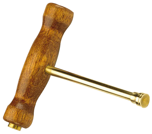 Traditions A1206 T-Handle Ball/Bullet Starter Multi Caliber Wood w/ Brass Rod