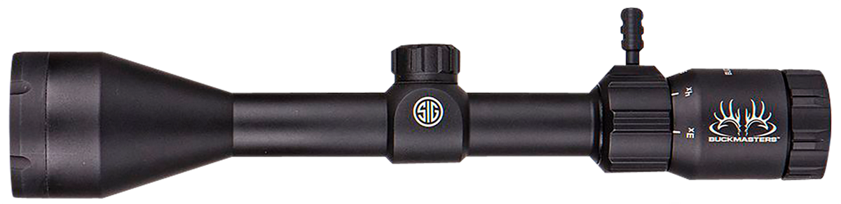 Sig Sauer Electro-Optics Buckmasters Black Anodized 3-9x 50mm 1" Tube BDC Reticle