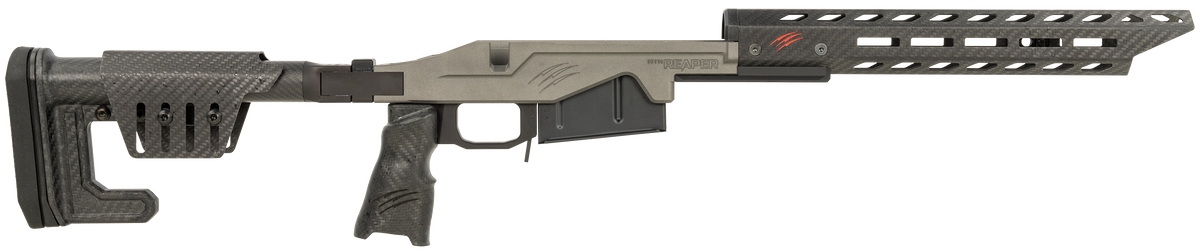 Fierce Firearms LACHSTU Chassis Kit Tungsten Gray AR-15 Long Action