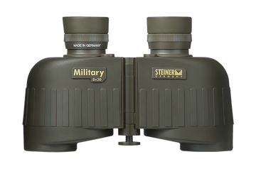 Steiner M830r 8x30mm Mil Radian Ranging Reticle Floating Prism Binocular - OD Green Rubber Armor
