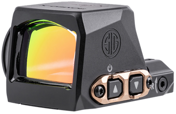 Sig Sauer Electro-Optics Romeo-X Compact ROSE 1x24mm 2 MOA Red Dot/32 MOA Circle Reflex Sight - Black Anodized/Rose Gold