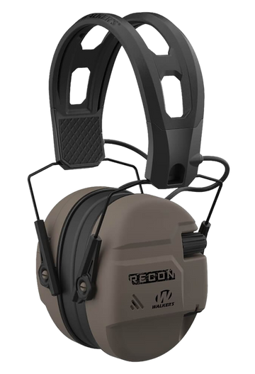 Walkers Game Ear Recon Digital Electronic Muff 26 dB Over the Head Flat Dark Earth
