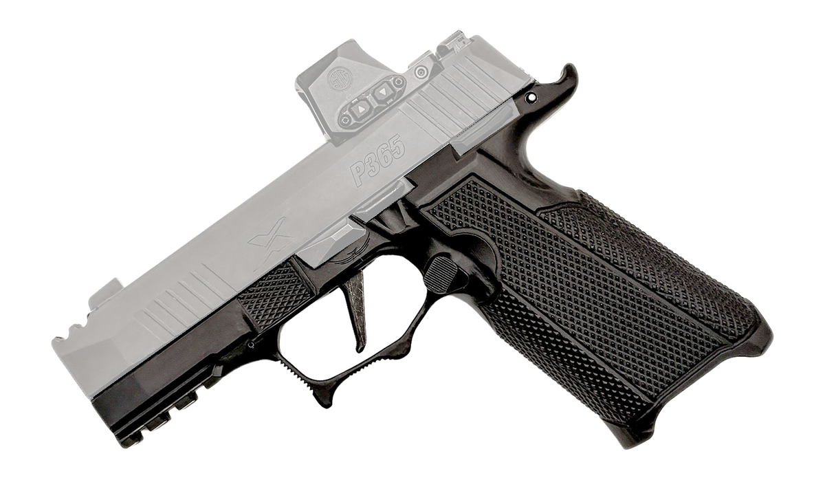 Icarus Precision ACE 365 311 9mm Right Hand Black Anodized Grip Module - Manual Safety Frame