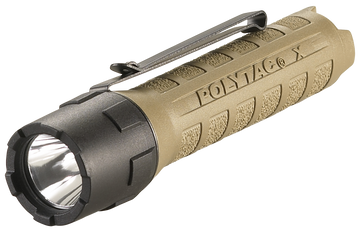 Streamlight PolyTac X Flashlight 35/260/600 Lumens White LED - Coyote 5.46" Polymer
