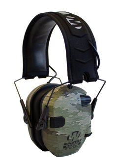 Walkers Game Ear Razor PRO Digital Electronic Muff 23 dB Over the Head ATACS-IX Camo/Black Polymer