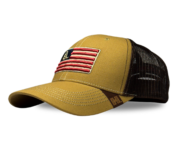 Horizon Design Hornady Gadsden Flag Trucker Cap Cotton/Polyester OSFA