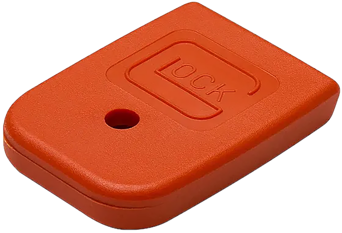 Glock 20/21/29 10mm Auto Polymer Magazine Floor Plate - Orange