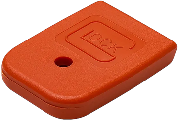 Glock 20/21/29 10mm Auto Polymer Magazine Floor Plate - Orange