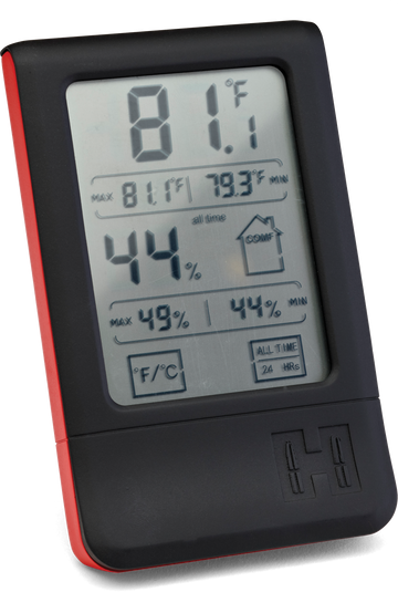Hornady Digital Hygrometer Red AAA