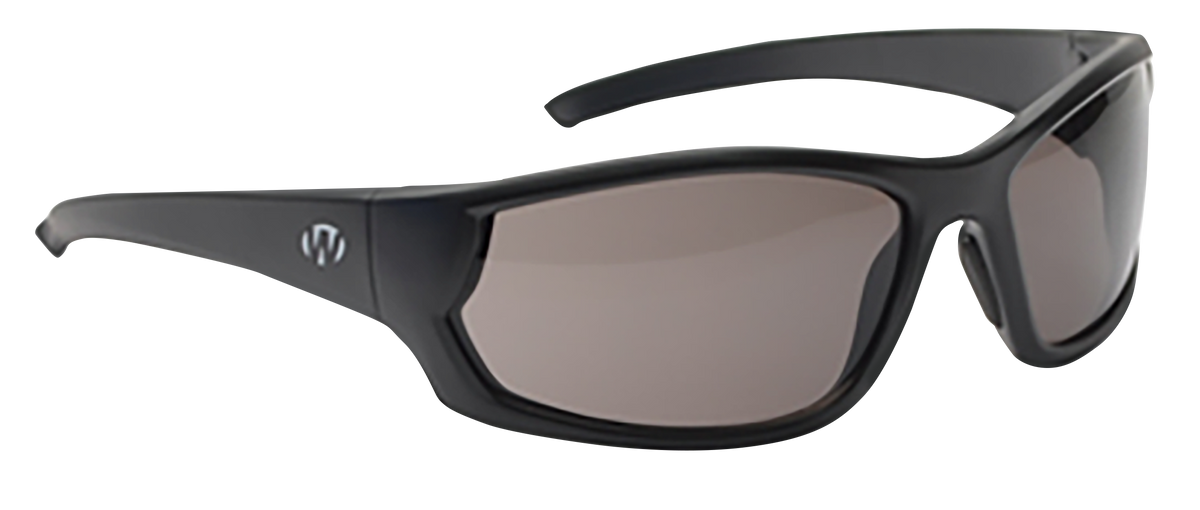 Walkers Game Ear IKON Vector Ballistic Eyewear Smoke Gray Lens Matte Black Frame