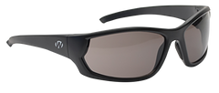 Walkers Game Ear IKON Vector Ballistic Eyewear Smoke Gray Lens Matte Black Frame