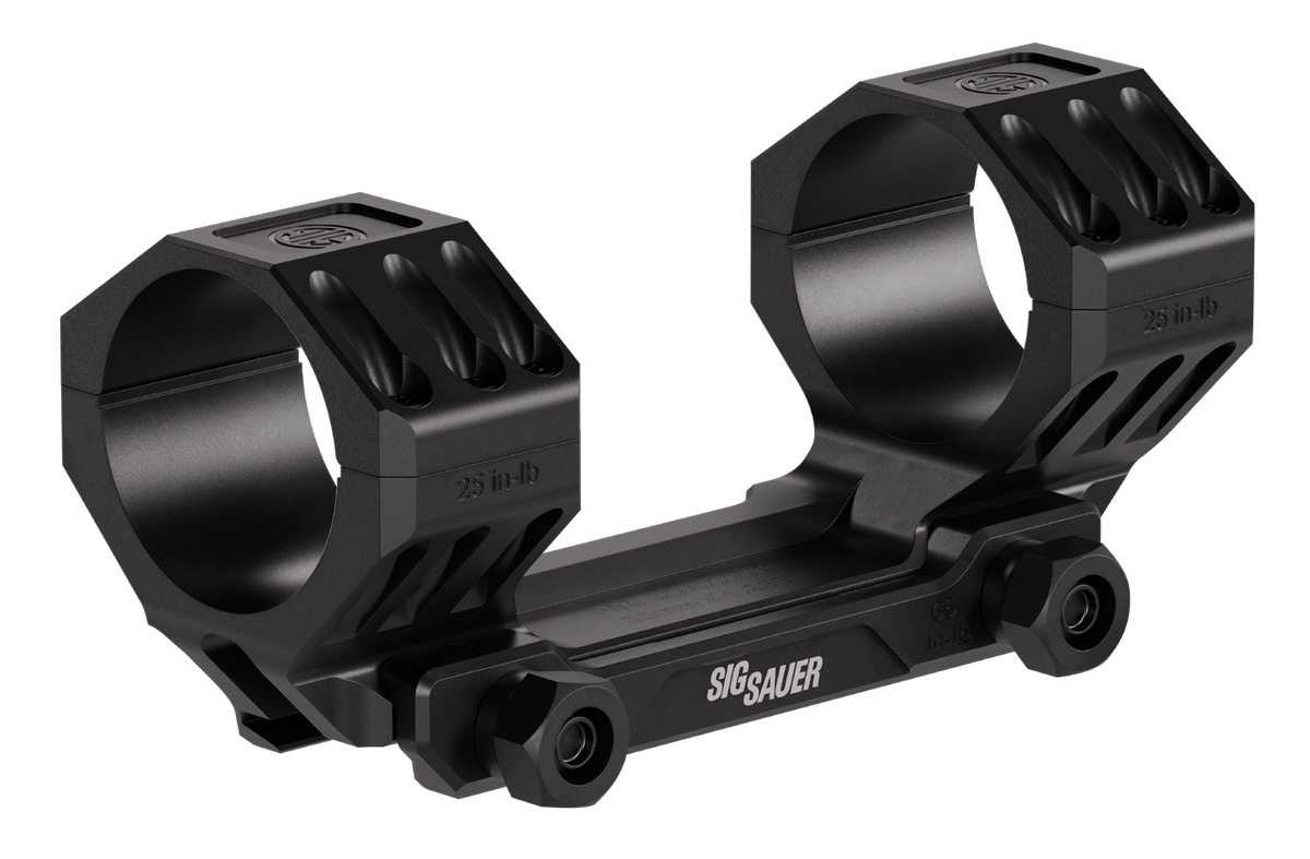 Sig Sauer Electro-Optics Alpha5 35mm 1.25 in Scope Mount - Matte Black