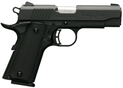 Browning 1911-380 Black Label Compact 380 ACP 3.63 in 8+1 SAO Pistol