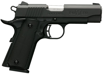 Browning 1911-380 Black Label Compact 380 ACP 3.63 in 8+1 SAO Pistol