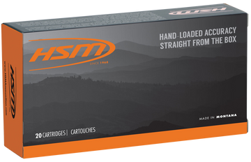 HSM Standard 7mm Rem Mag 160gr Pointed Soft Point 20 Rd - Box or Case
