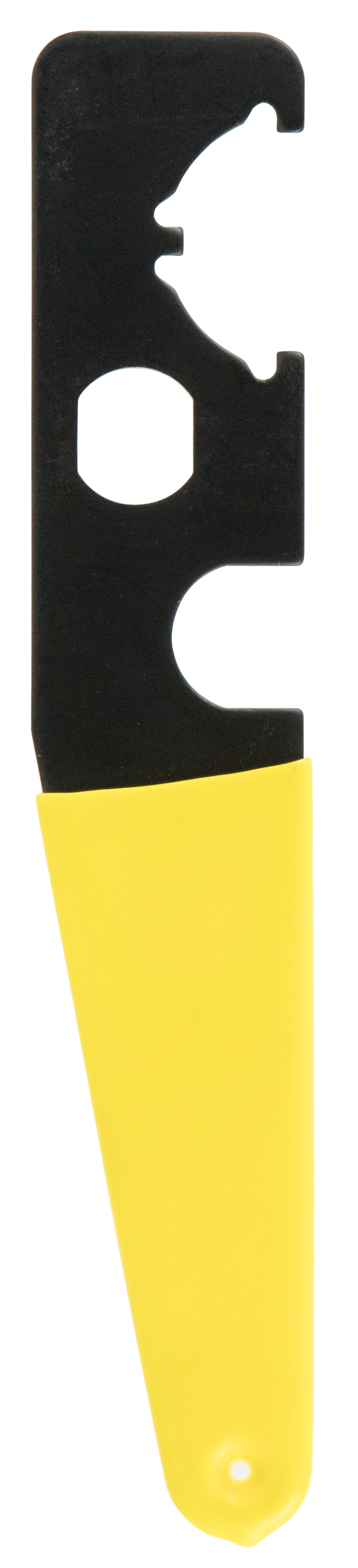 TacFire TL006 Armorer's Stock Wrench AR-15/M4 Black/Yellow Steel