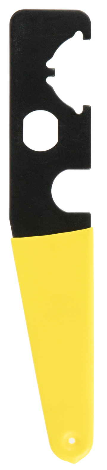 TacFire TL006 Armorer's Stock Wrench AR-15/M4 Black/Yellow Steel