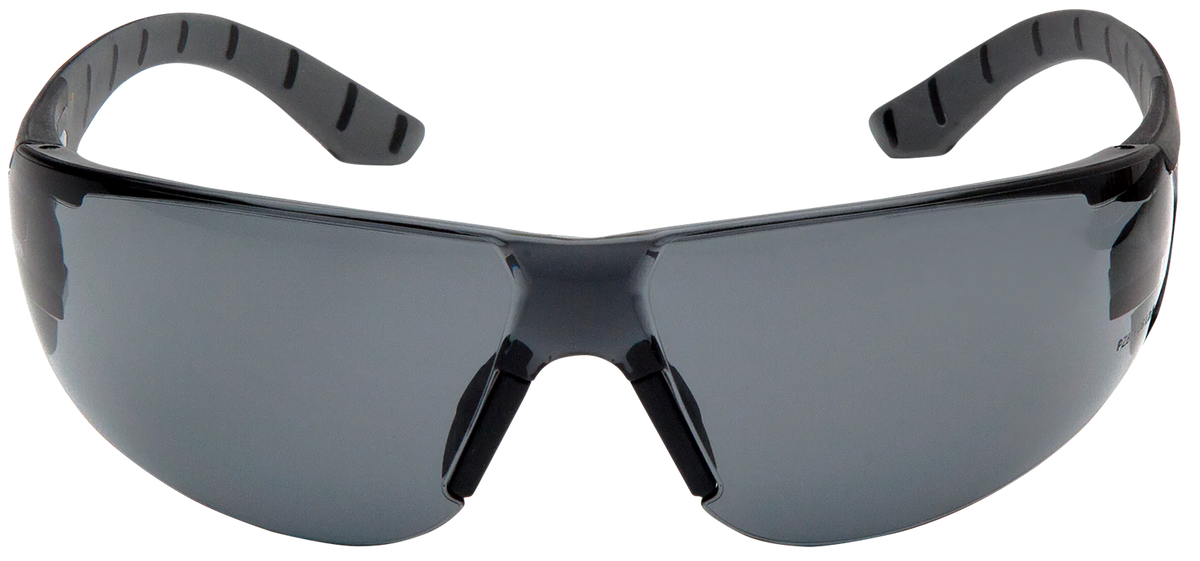 Pyramex Endeavor Plus Safety Glasses Gray Anti-Fog Lens Black-Gray Frame