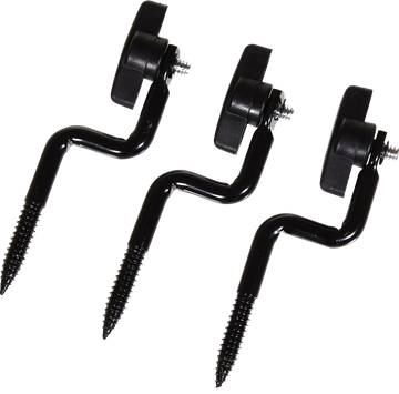 Allen 5307 Trail Camera Tree Mount Black Steel 3 Pack