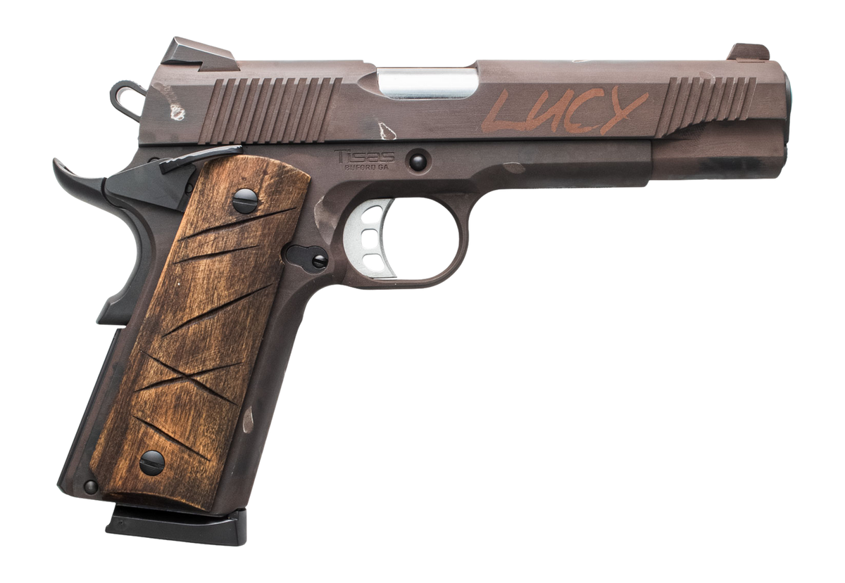 Tisas Arms 1911 Duty 45 ACP 5" 8+1 SAO Pistol - Stainless Steel Slide & Frame