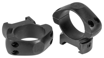 Konus 7404 Steel Scope Rings 30mm Medium Matte Black 0 MOA - Pair