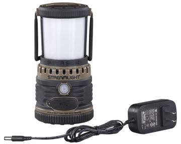 Streamlight 44947 Super Siege Rechargeable Lantern 125/550/1100 Lumens Red/White C4 LED Coyote