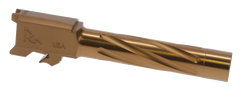 Rival Arms Precision V1 Match Grade 9mm Luger 4.25" Bronze PVD Barrel - Fits S&W M&P