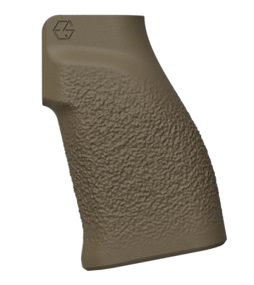 Edgar Sherman Design Pebble Grip Fine Texture FDE - AR-15 Pistol Grip