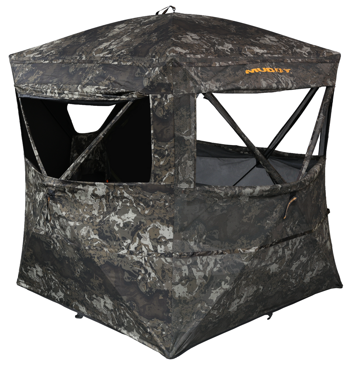 Muddy Prevue Evo 53x53 Ground Blind - Veil Canyon Gray