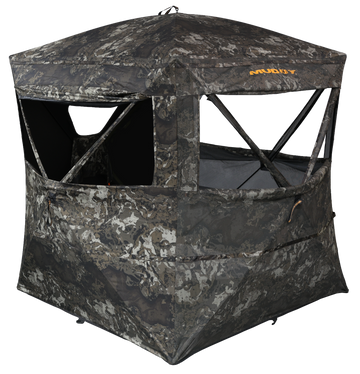 Muddy Prevue Evo 53x53 Ground Blind - Veil Canyon Gray