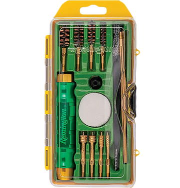 Remington Accessories Premier Universal Pistol Cleaning Kit - Multi-Caliber Brass