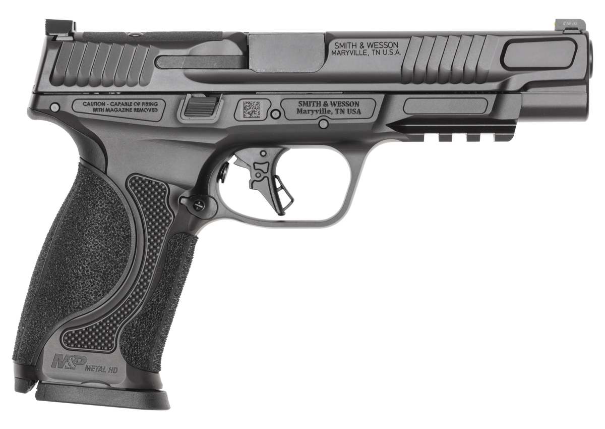 Smith & Wesson M&P M2.0 Metal 9mm 5" 17+1 Optic-Ready Pistol